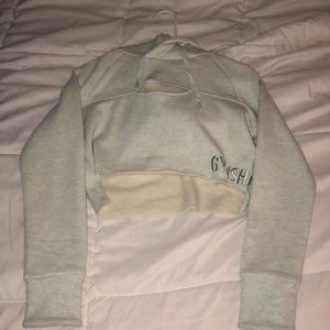 NWT Gymshark Cropped Hoodie